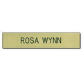 Wall Name Plate - Insert Only (10"x2")